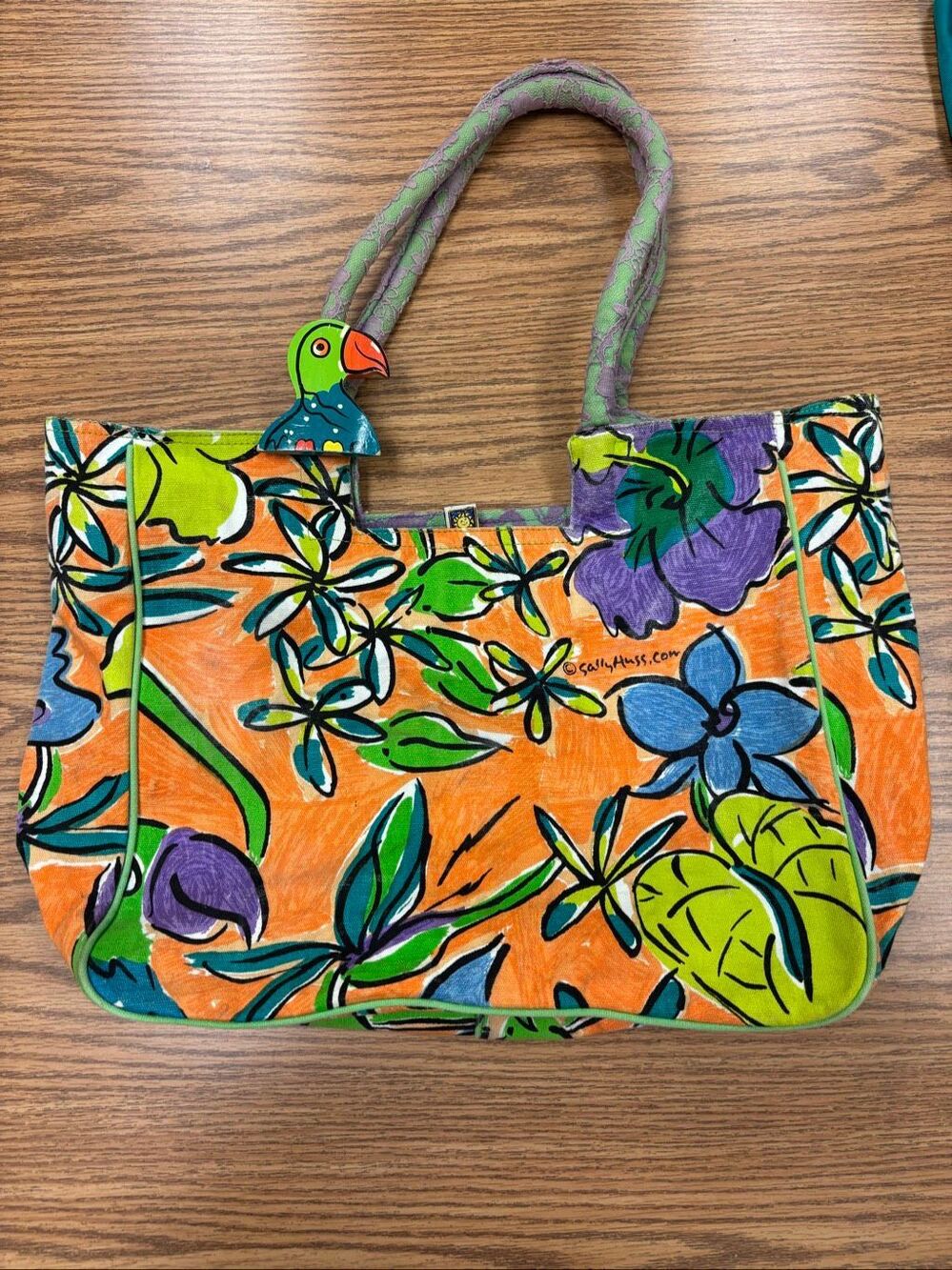 Sally Huss beach bag